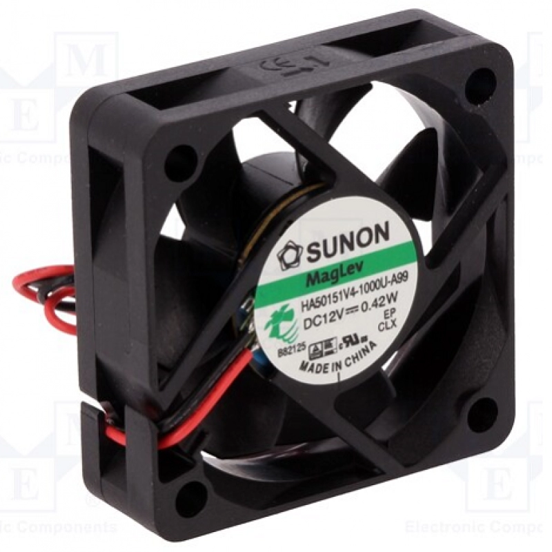 Ventilator 12v DC 50x50x15mm HA50151V4-A99-A 44981                                                                                                                                                      