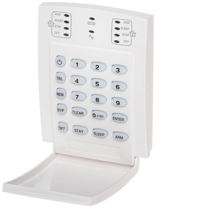 Tastatura sistem se alarma Paradox K10 verticala 2 partitii 10 zone 32486                                                                                                                               