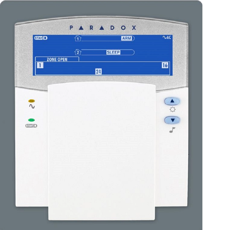 Tastatura LCD Paradox K35 ,32 zone 2 partitii ,StayD  40471                                                                                                                                             