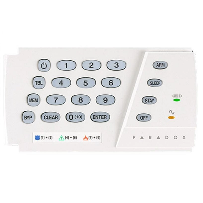Tastatura sistem de alarma Paradox K636 10 zone 1 partitie  34069                                                                                                                                       