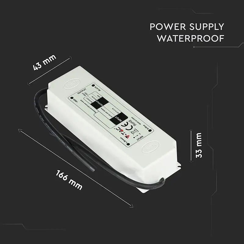Sursa alimentare Banda led 12V/5A 60W IP65 SKU-3234.44098                                                                                                                                               