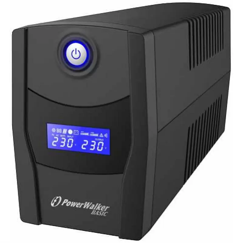 UPS PowerWalker afisaj LCD 600va/350w  ups-lint-V1600STL 47293                                                                                                                                          