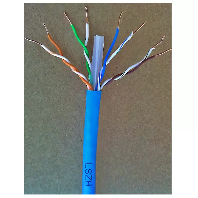 CABLU UTP  23 AWG cat6 RS LSZH albastru (8 fire x 0.56mm) 40998                                                                                                                                         