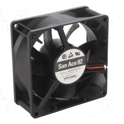 Ventilator 24v DC 92x92x38mm ,4m3/h, 43dBA,axial  cu bila 48294                 