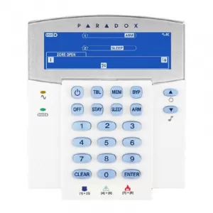 Tastatura LCD Paradox K35 ,32 zone 2 partitii ,StayD  40471                     