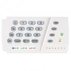 Tastatura sistem de alarma Paradox K636 10 zone 1 partitie  34069               