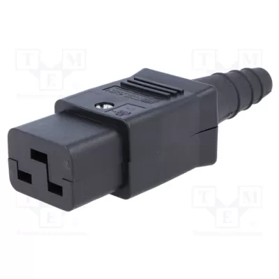 Conector alimentare AC mufa mama 16a/250v pe cablu ICE60320.Bulgin px0599 45976 