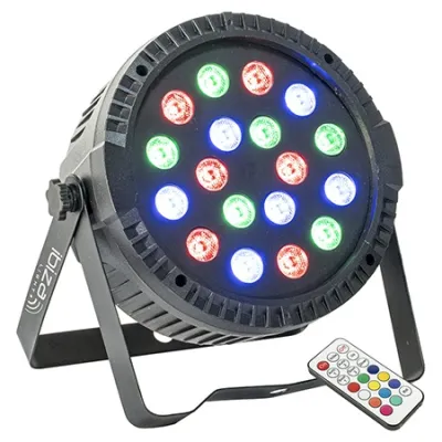 PAR LED RGB 18X1W LED-uri  THINPAR-18X1W