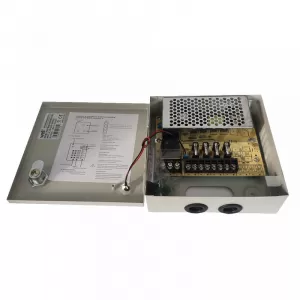 Sursa alimentare 12V/5A 60W 4 chanale Well PSUP-SO/B-12V60W.41138               